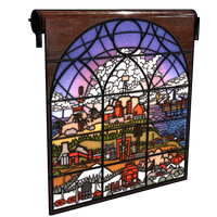 Monuments Glass Garage Door