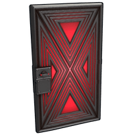 Evil Lair Metal Door