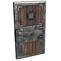 Frontier Rustic Door