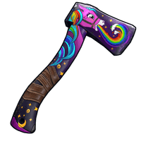 Rainbow Pony Hatchet