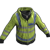 Yellow Police Jacket