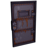 Pixel Armored Door