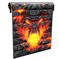 Dragon Horn Garage Door