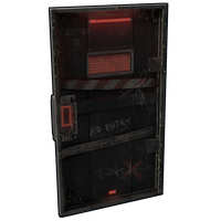 Red Sector Armored Door