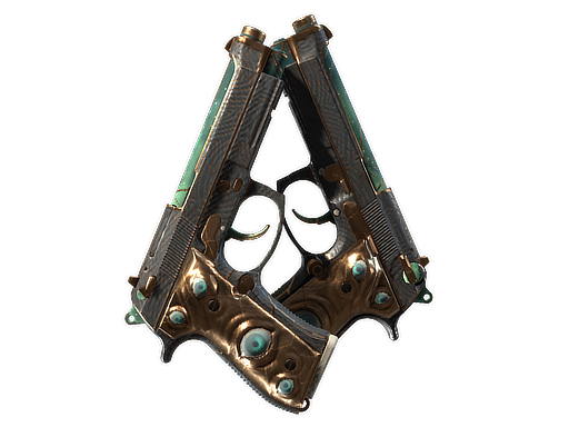 StatTrak™ Dual Berettas | Angel Eyes (Field-Tested)