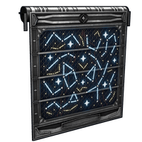 Constellations Garage Door