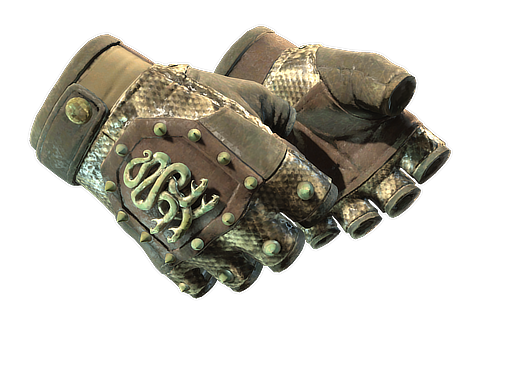 ★ Hydra Gloves | Rattler (Well-Worn)