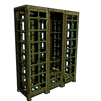 Bamboo Cage Locker