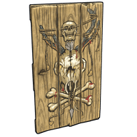 Rampage Wooden Door