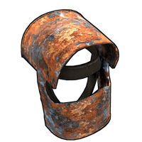 Rusty Coffee Can Helmet