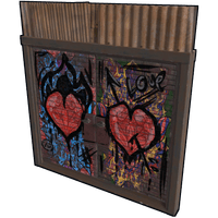 Graffiti Love Double Door