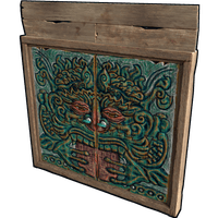 Wind King Wooden Double Door