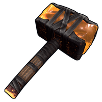 Ancient Amber Hammer