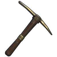 Tarnished Sun Pick Axe