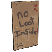 Poor Man's Cardboard Door