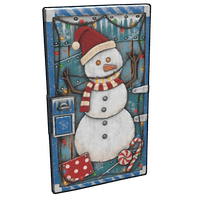 Snowman Door