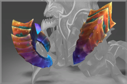 Inscribed Sapphire Crab Weapon