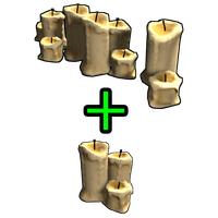 Large Candle Set