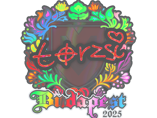 Sticker | torzsi (Holo) | Budapest 2025