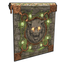Jungle King Garage Door