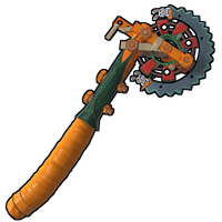 Carrot Chopper Salvaged Axe