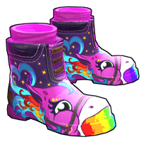 Rainbow Pony Boots