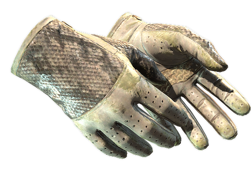★ Driver Gloves | King Snake (Battle-Scarred)
