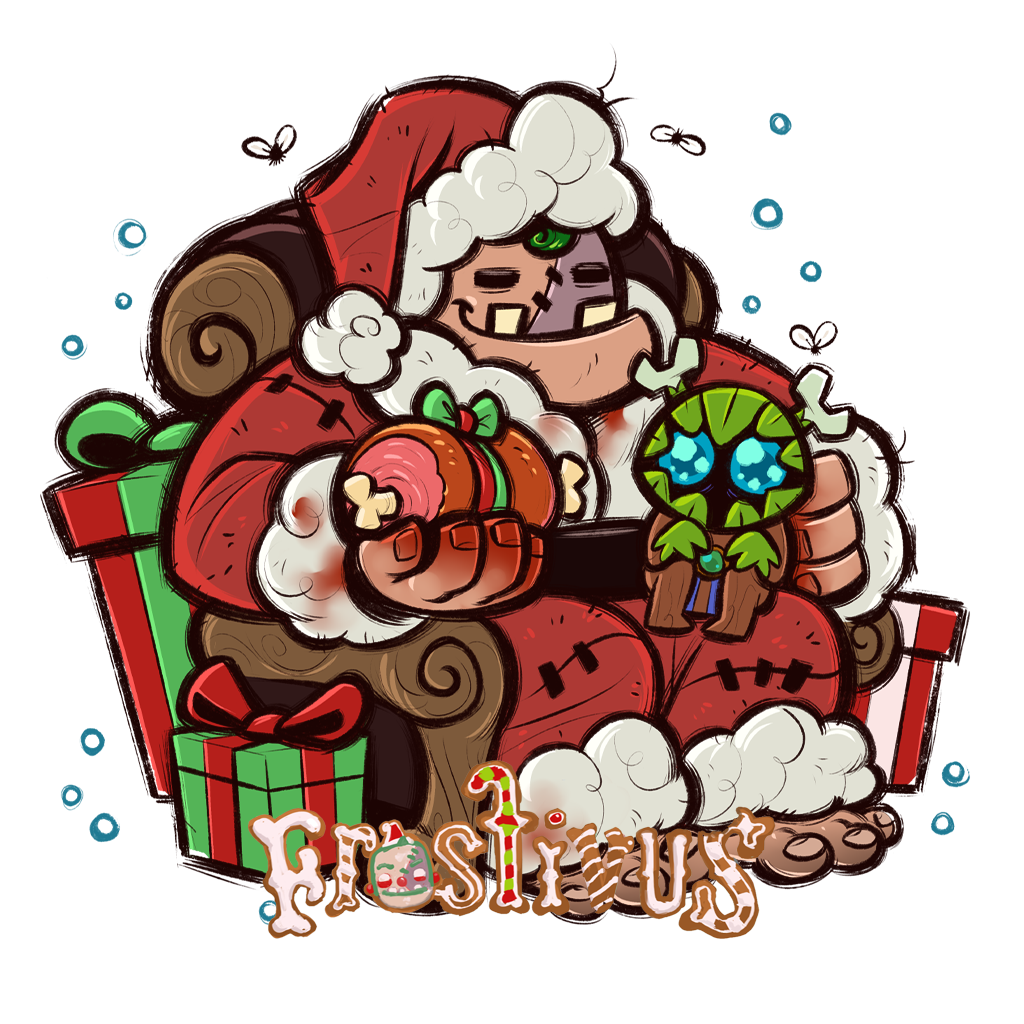 Frostivus 2023 Sticker - Pudges Lap