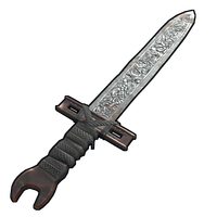 Metal Roses Short Sword