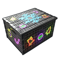 Neon Snowflake Small Box