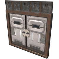 Space Station Armored Double Door