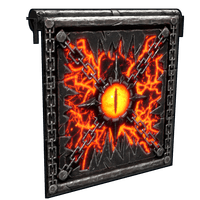 Watcher of Doom Garage Door