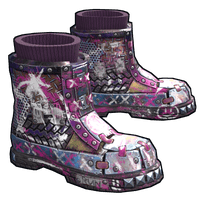 Apocalyptic Knight Boots