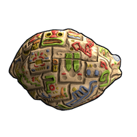 Ancient Squiggles Rock