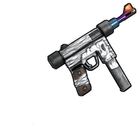 Arctic Skull SMG