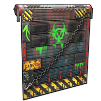 Toxic Garage Door
