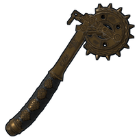 Gold Chains Salvaged Axe