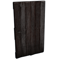 Bleached Ebony Door