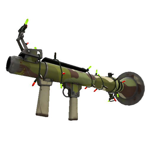 Strange Festivized Specialized Killstreak Woodland Warrior Rocket Launcher (Field-Tested)