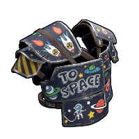 Space Raider Roadsign Vest