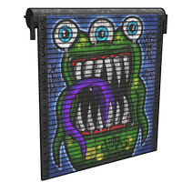 Monster Garage Door