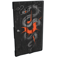Serpent Lightkeeper Wooden Door