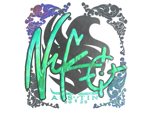 Sticker | NiKo (Holo) | Austin 2025