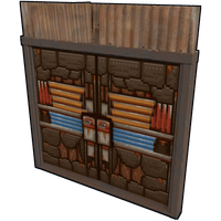 Pixel Metal Double Door