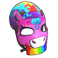 Rainbow Pony Mask
