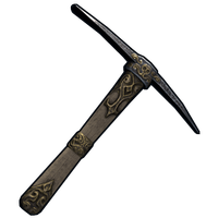 Cursed Treasure Pick Axe