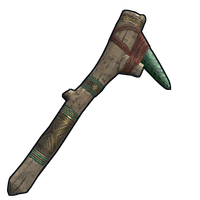 Aztec Jade Pick Axe