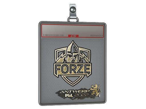 Sticker Slab | forZe eSports (Gold) | Antwerp 2022