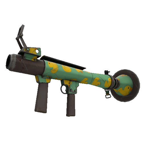 Strange Quack Canvassed Rocket Launcher (Field-Tested)