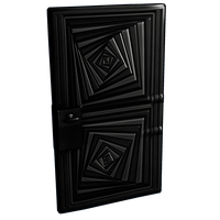 Hypnotic Steel Door